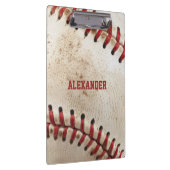 Personalisierter Vintage-Baseball Klemmbrett (Rechts)