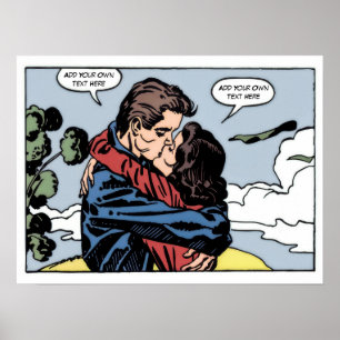 Personalisierter Vintage-Comic - Archivdruck Poster