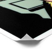 Personalisierter Vintage-Comic - Archivdruck Poster (Ecke)