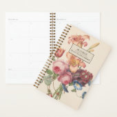 Personalisierter Vintage-Florplanner Planer (Anzeige)