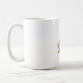 Personalisierter Vintage-Gans-Oma-Becher Kaffeetasse (Links)