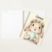 Personalisierter Vintage-Osterhase mit Ei Planer (Anzeige)