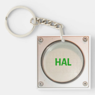 Personalisierter Vintage-Oszilloskop-Bildschirm Schlüsselanhänger