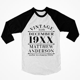 Personalisierter Vintage - Perfekt gealtert T-Shirt