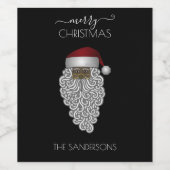 Personalisierter Vintager Afrikaner Weinetikett (Einzelnes Label)