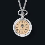 Personalisierter Vintager Blick römischer Bienenst Armbanduhr<br><div class="desc">Modernes,  Vintages Design mit Skep-Bienenstock und römischen Ziffern. Personalisieren Sie mit Ihrem Namen. Ideal für Imker oder diese Liebe Honigbienen.</div>