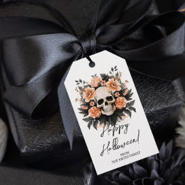 Personalisierter Vintager Blumenschmuck Geschenkanhänger