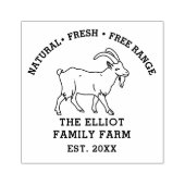 Personalisierter Vintager Familienbetrieb Gummistempel (Prägung)