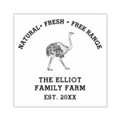 Personalisierter Vintager Familienbetrieb Gummistempel (Prägung)