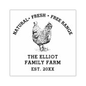 Personalisierter Vintager Familienbetrieb Gummistempel (Prägung)