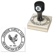 Personalisierter Vintager Familienbetrieb Gummistempel (Stempel)