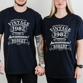 Personalisierter Vintager Geburtstag bis zur Perfe T-Shirt