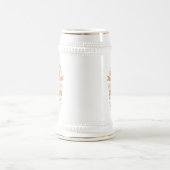 Personalisierter Vintager Geburtstag Whiskey Thema Bierglas (Mittel)