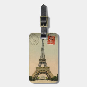 Personalisierter Vintager Gepäckanhänger