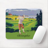 Personalisierter Vintager Stil Mousepad (Mit Mouse)