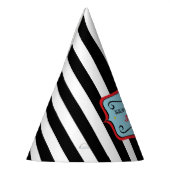 Personalisierter Vintager Zirkus-Party-Hut Partyhütchen (Links)