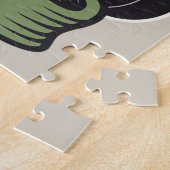 Personalisierter Vintager Zugmaschine Land Bauer Puzzle (Seite)