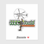 Personalisierter Vinyl-Aufkleber, Optionen in mehr Aufkleber (Blatt)