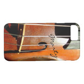 Personalisierter Violinen-Musik iPhone 7 Fall Case-Mate iPhone Hülle (Rückseite (Horizontal))