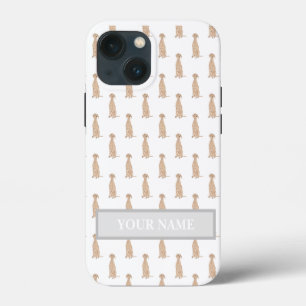 Personalisierter Vizsla Vizsla Hund iPhone 13 Mini Hülle