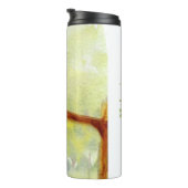 Personalisierter Vogelmaler Thermosbecher (Nach rechts gedreht)