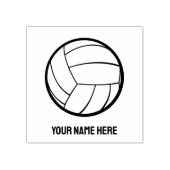 Personalisierter Volleyball Gummistempel (Prägung)