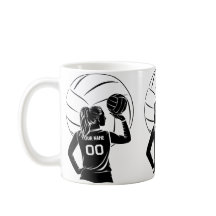 Personalisierter Volleyball-Individuelle Name, Num