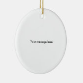 Personalisierter Volleyball (Name und Teamzahl) Keramikornament (Rechts)