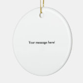 Personalisierter Volleyball (Name und Teamzahl) Keramikornament (Links)