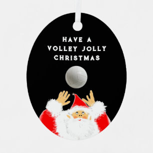 Personalisierter Volleyball Ornament Aus Metall