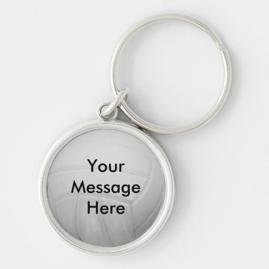 Personalisierter Volleyball-Schlüsselanhänger Schlüsselanhänger (Vorne)