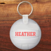 Personalisierter Volleyball-Schlüsselanhänger Schlüsselanhänger (Vorderseite)