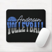 Personalisierter Volleyball Spieler ADD NAME Team Mousepad (Mit Mouse)