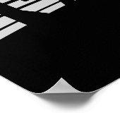 Personalisierter Volleyball Spieler ADD NAME Team  Poster (Ecke)