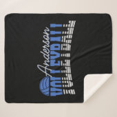 Personalisierter Volleyball Spieler ADD NAME Team Sherpadecke (Vorderseite (Horizontal))