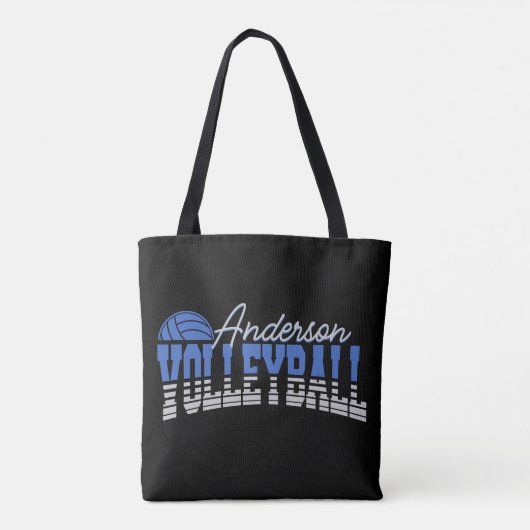 Personalisierter Volleyball Spieler ADD NAME Team Tasche (Rückseite)