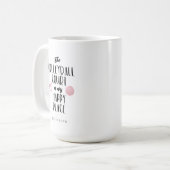 personalisierter Volleyballplatz Kaffeetasse (Vorderseite Links)