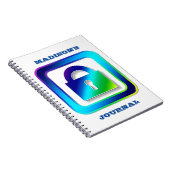 Personalisierter Vorlagenbenutzerdefinierter Text Notizblock (Rechte Seite)