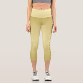 Personalisierter Vorlagenname für den Glamour Capri Leggings (Vorderseite)