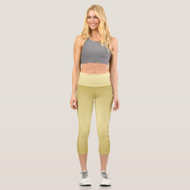 Personalisierter Vorlagenname für den Glamour Capri Leggings