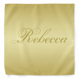 Personalisierter Vorlagenname für den Glamour Halstuch