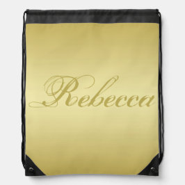 Personalisierter Vorlagenname für den Glamour Sportbeutel