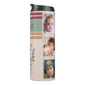Personalisierter Vorname 6 Fotos Thermosbecher (Nach rechts gedreht)