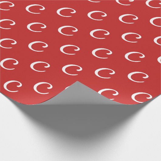 Personalisierter Vorname Geschenkpapier (Ecke)