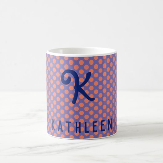 Personalisierter Vorname Kaffeetasse (Mittel)