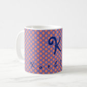 Personalisierter Vorname Kaffeetasse (Vorderseite Links)