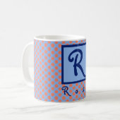 Personalisierter Vorname Kaffeetasse (Vorderseite Links)