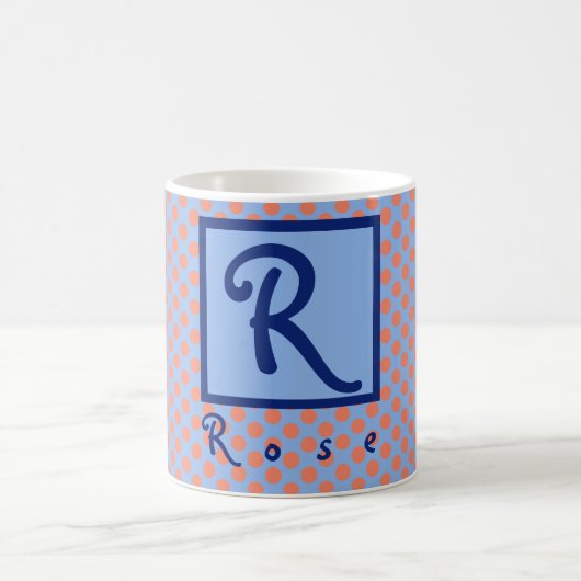 Personalisierter Vorname Kaffeetasse (Mittel)