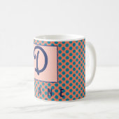 Personalisierter Vorname Kaffeetasse (VorderseiteRechts)