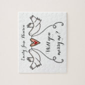 Personalisierter Vorschlag wird Sie mir Puzzle hei (Vertikal)